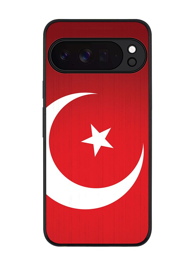For Google Pixel 10 Pro XL Case,Slim fit Camera Protection, Shockproof Thin Phone cover  - Flag Of Turkey